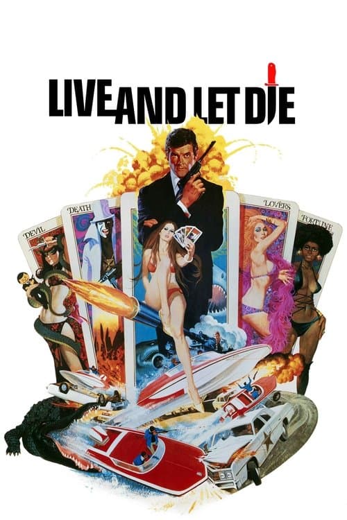 Live and Let Die 1973 movie poster