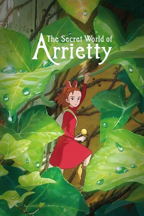 The Secret World of Arrietty 2010 movie poster