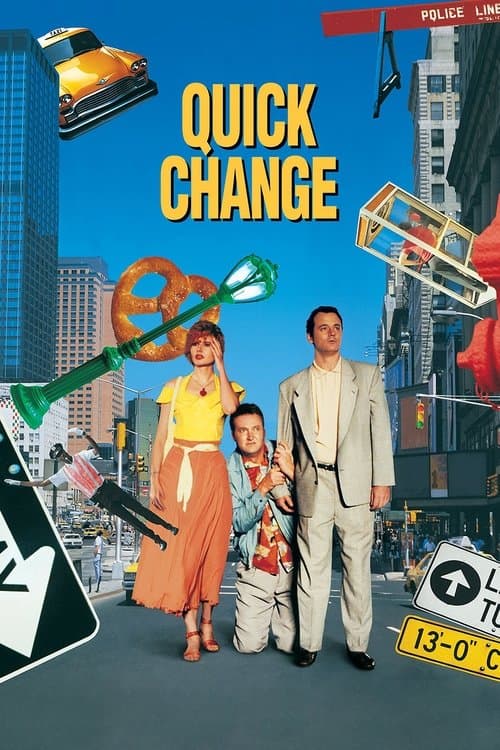 Quick Change 1990 movie poster