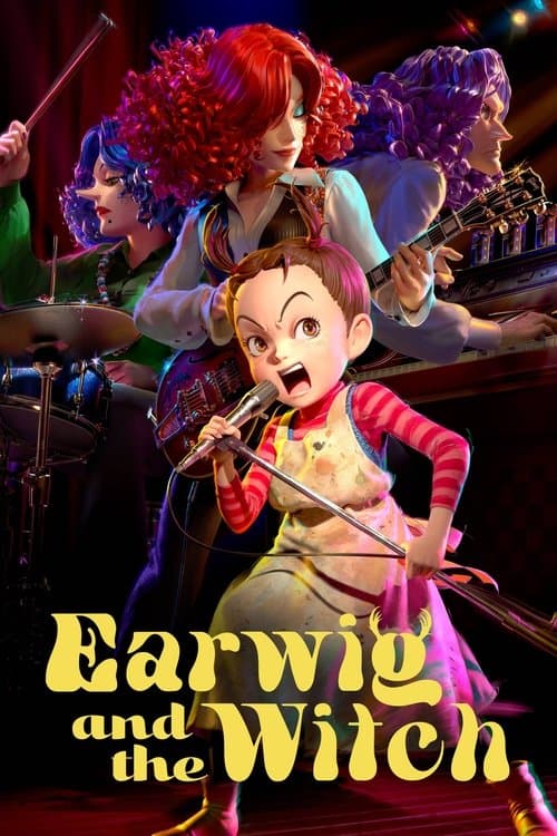 Earwig and the Witch 2021 movie poster
