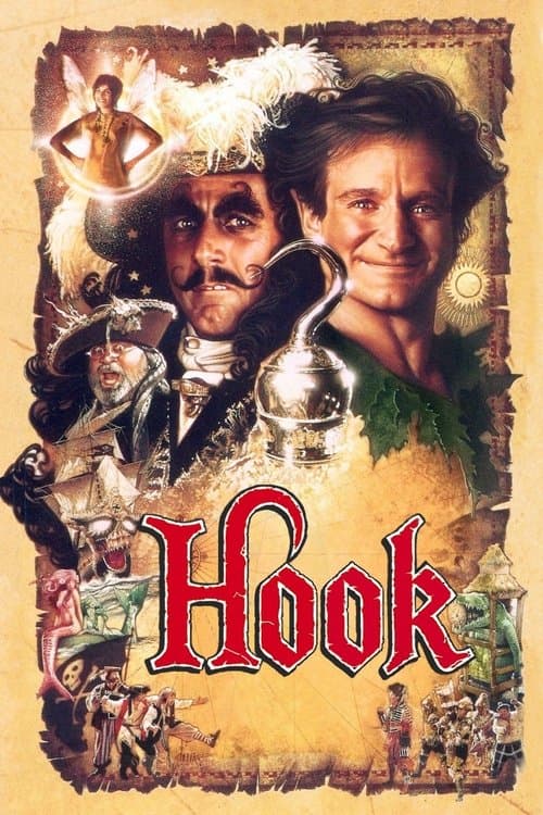 Hook 1991 movie poster