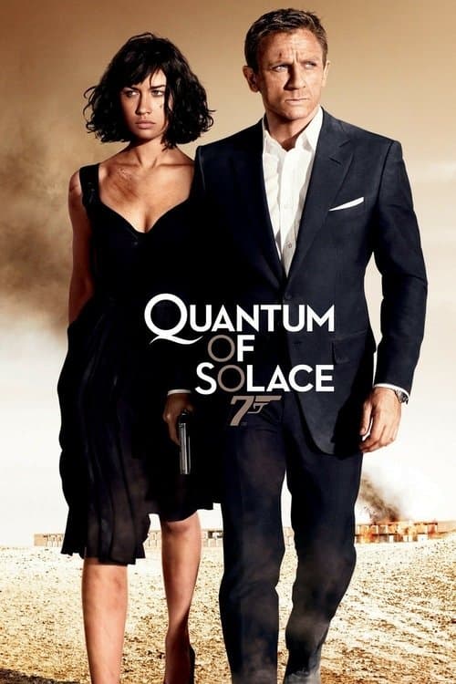 Quantum of Solace 2008 movie poster