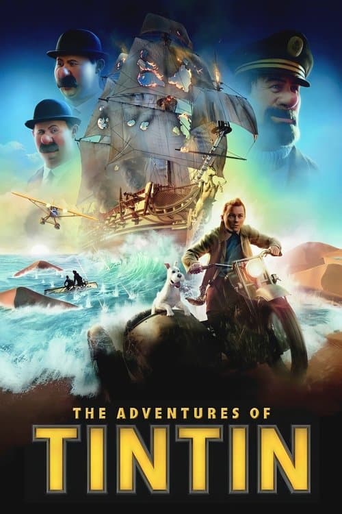 The Adventures of Tintin 2011 movie poster
