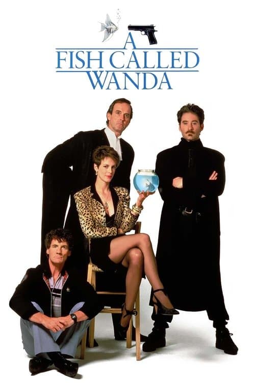 A Fish Called Wanda 1988 movie poster