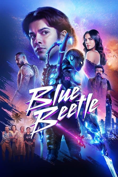 Blue Beetle 2023 movie poster
