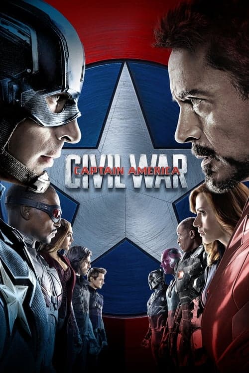 Captain America: Civil War 2016 movie poster