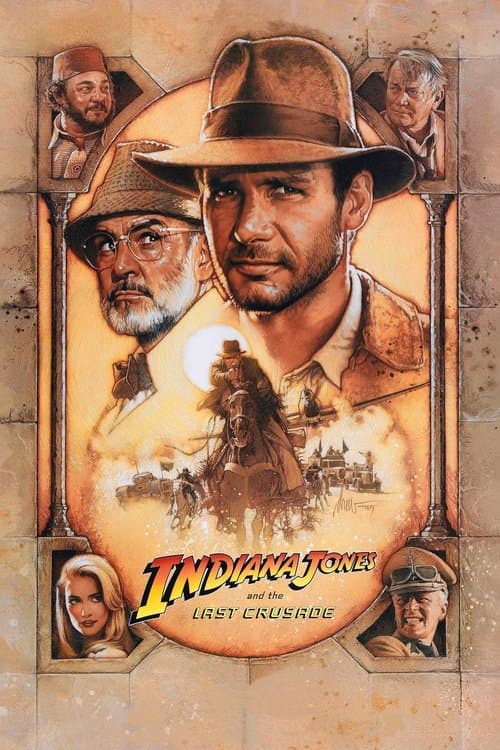 Indiana Jones and the Last Crusade 1989 movie poster