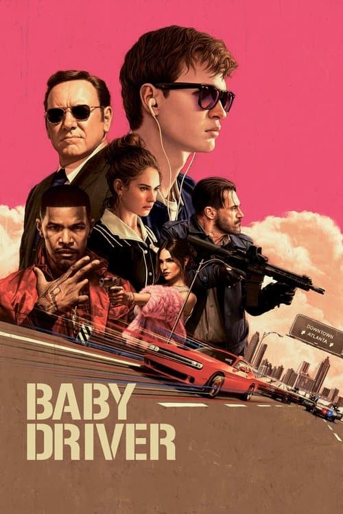 Baby Driver 2017 movie poster