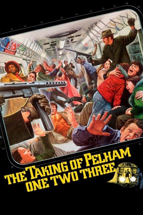 The Taking of Pelham One Two Three 1974 movie poster