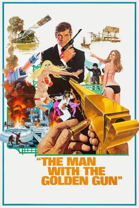 The Man with the Golden Gun 1974 movie poster