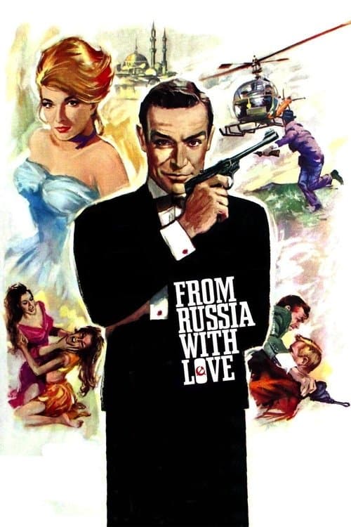 From Russia with Love 1963 movie poster