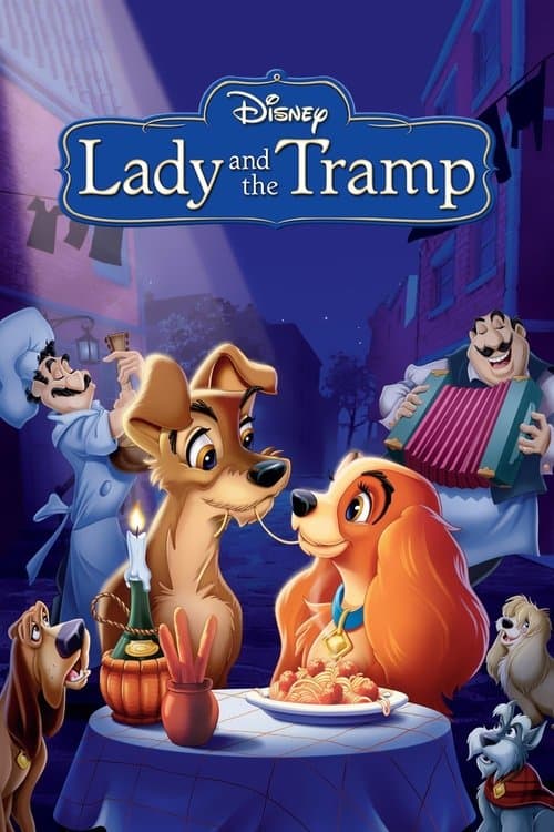 Lady and the Tramp 1955 movie poster