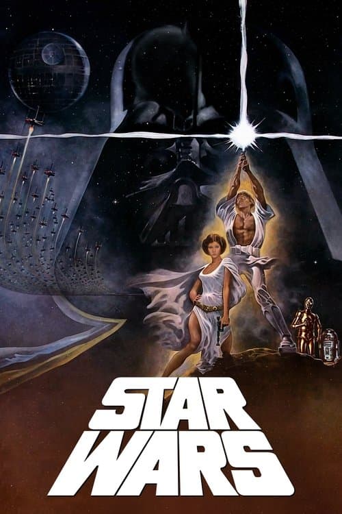 Star Wars 1977 movie poster