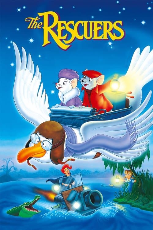The Rescuers 1977 movie poster
