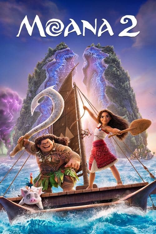 Moana 2 2024 movie poster