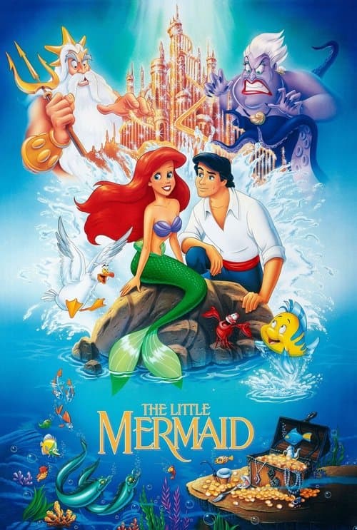 The Little Mermaid 1989 movie poster