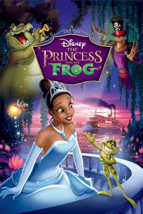 The Princess and the Frog 2009 movie poster