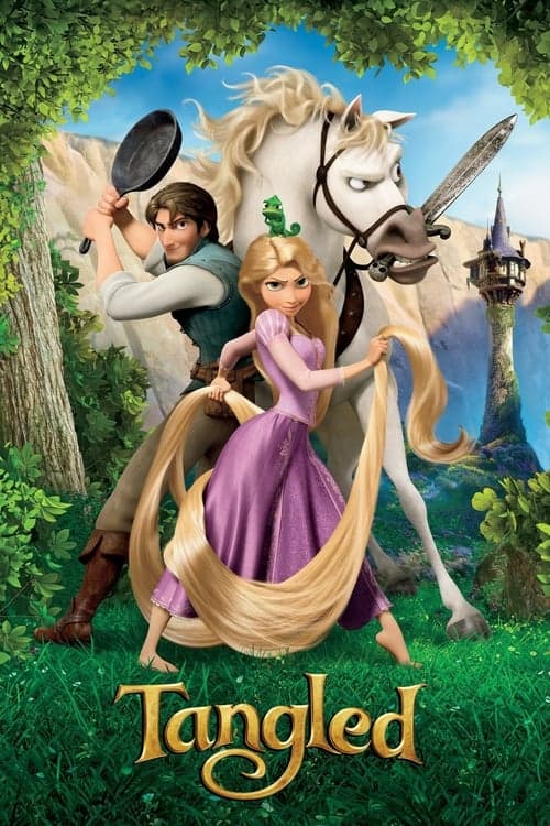 Tangled 2010 movie poster
